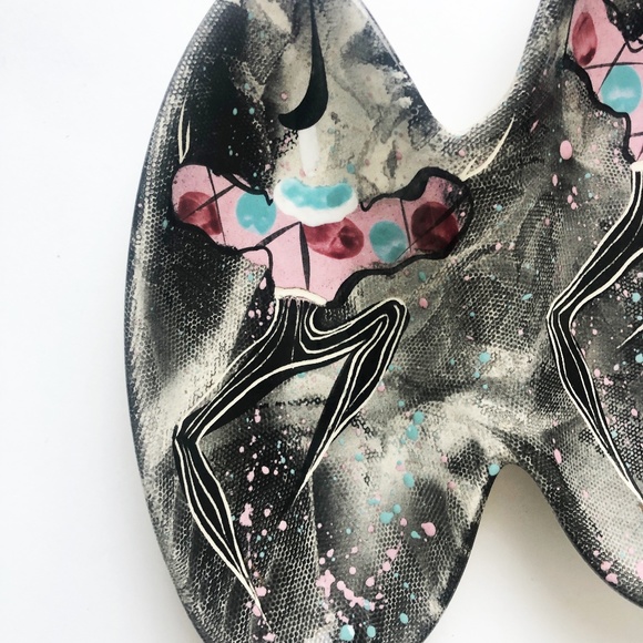 Vintage Marc Bellaire Mardi Gras Candy Dish MCM - Picture 4 of 8